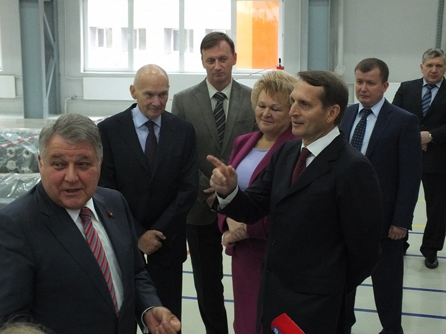 Председатель Госдумы РФ Сергей Нарышкин посетил Гатчину и ответил на вопросы жителей