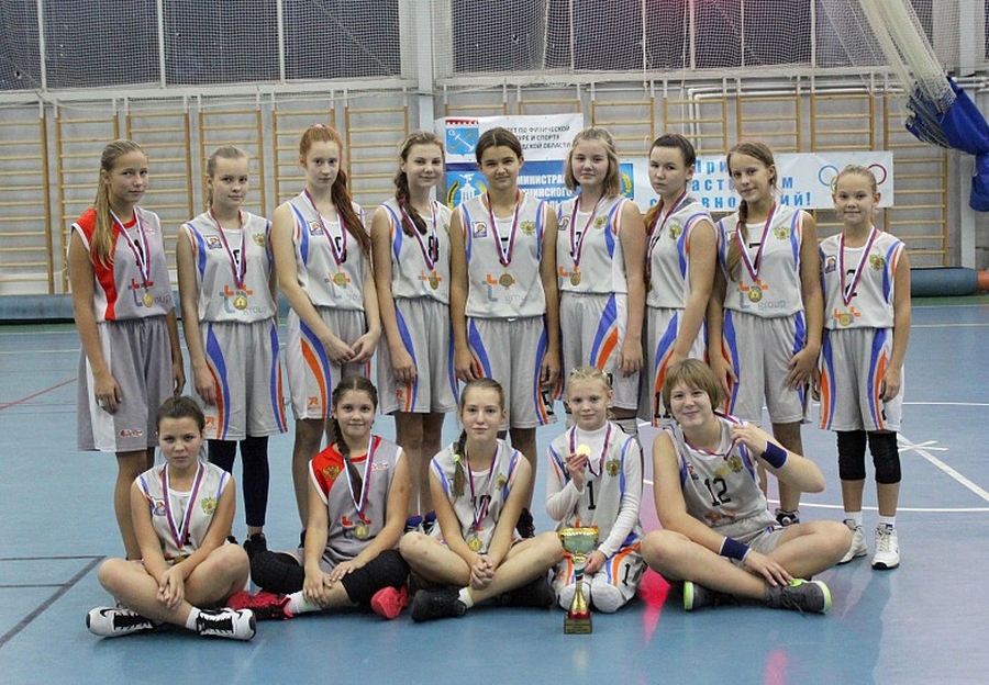 Баскетболистки Гатчинского района заняли 1 место в областном первенстве