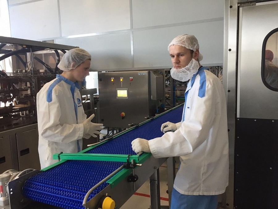 Вкусные йогурты и новые рабочие места: в Гатчине открылась новая производственная линия
