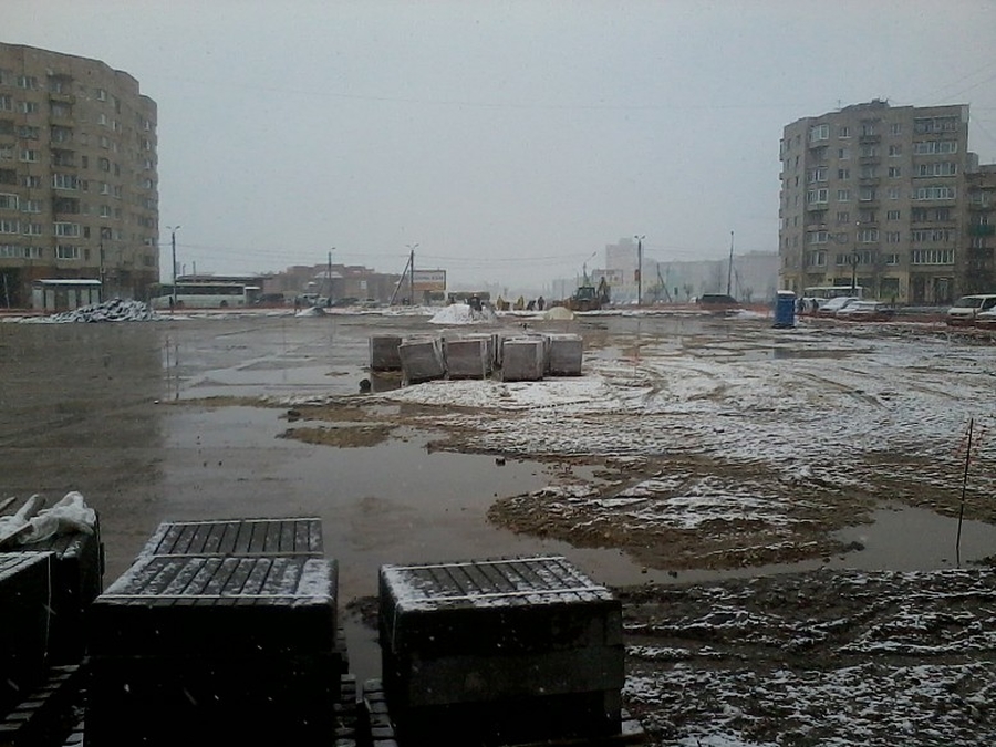 В Гатчине приступили к реконструкции площади Богданова