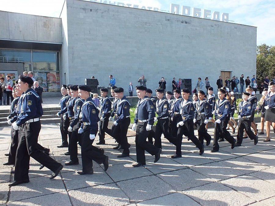 В День города гатчинские кадеты приняли присягу