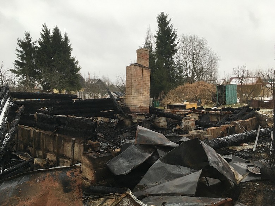 Пожар в почтовом ящике в Новом Учхозе потушили жители