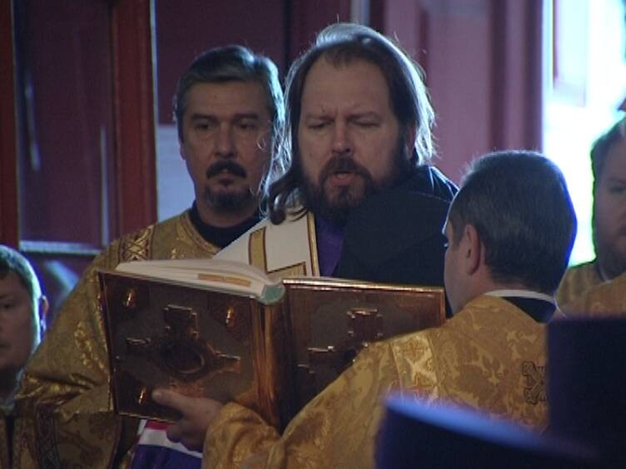 Епископ Митрофан совершил всенощное бдение по случаю престольного праздника