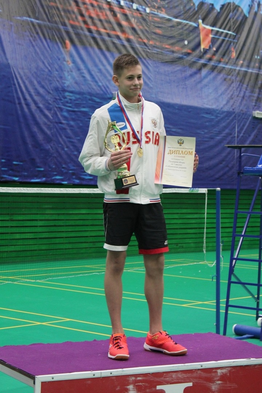 Бадминтонист Игорь Пушкарев стал абсолютным чемпионом России