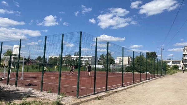 В д. Малое Рейзино открылась спортивная площадка