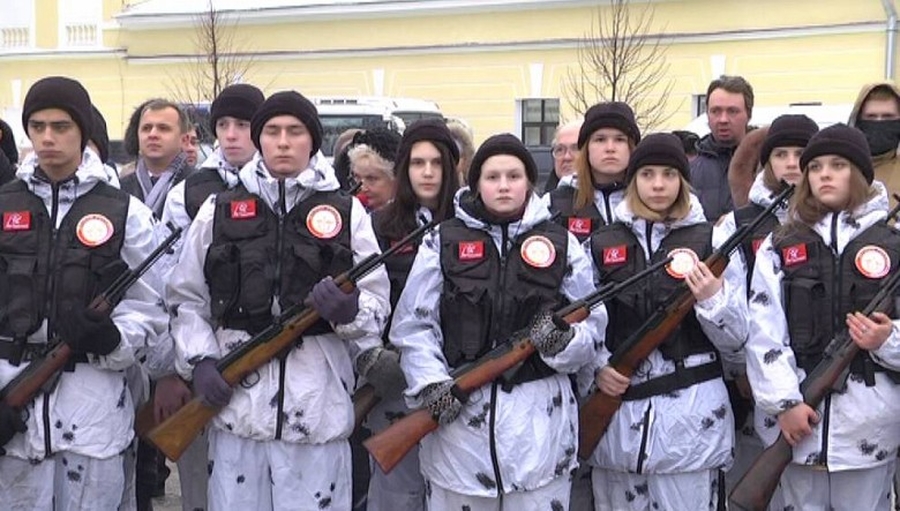В  Гатчине прошел слет активистов «ЮНАРМИИ»