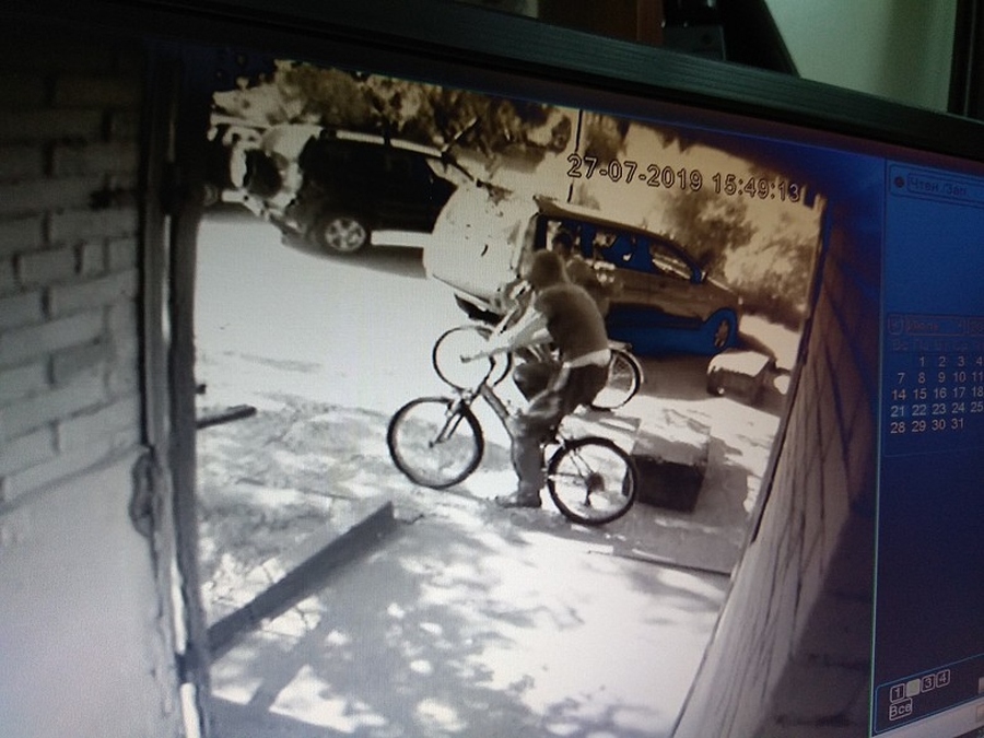 Веловоры в Гатчине не укрылись от камер видеонаблюдения