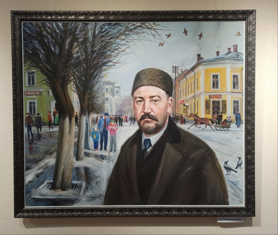 В Пушкинской библиотеке на Аэродроме открылась выставка Вячеслава Данилова