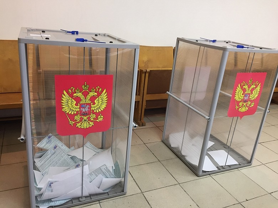 В Гатчине отметили тех, кто готовил и проводил выборы президента