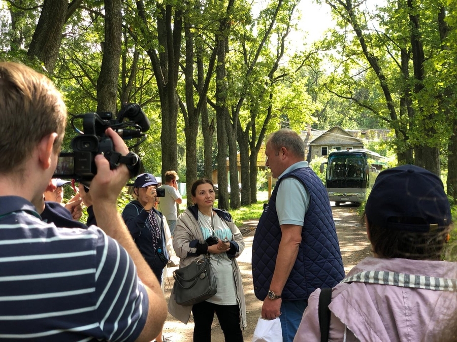 Блогеров пригласили на экскурсию в усадьбу Витгенштейна в Гатчинском районе