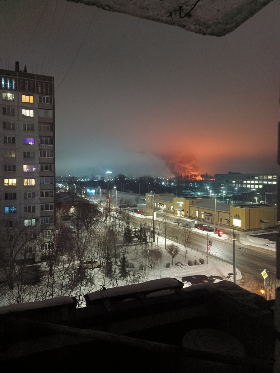 В Промзоне №1 Гатчины серьезное ЧП