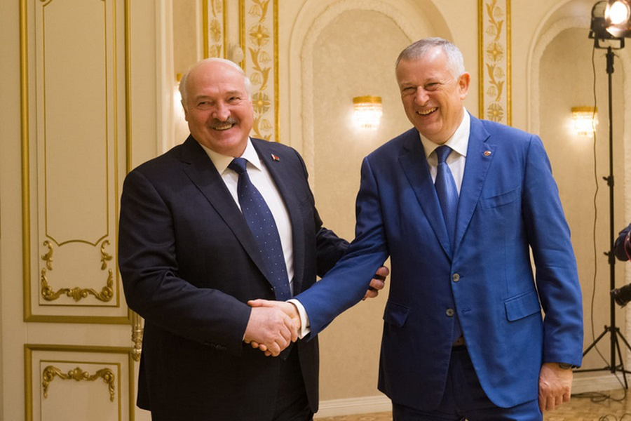 Губернатор Ленобласти встретился с президентом Белоруссии