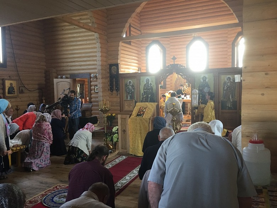 В Гатчине освятили Храм святителя Митрофана, епископа Воронежского