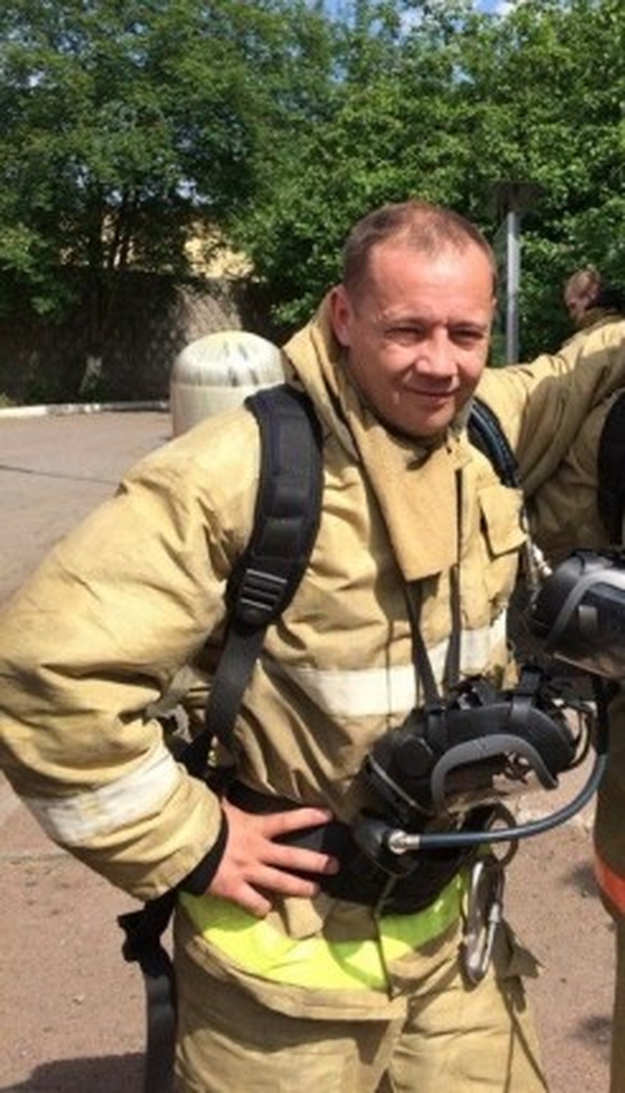 Пожарный из Гатчины стал донором костного мозга для ребенка