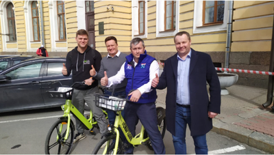 В Ленинградской области создается велошеринг