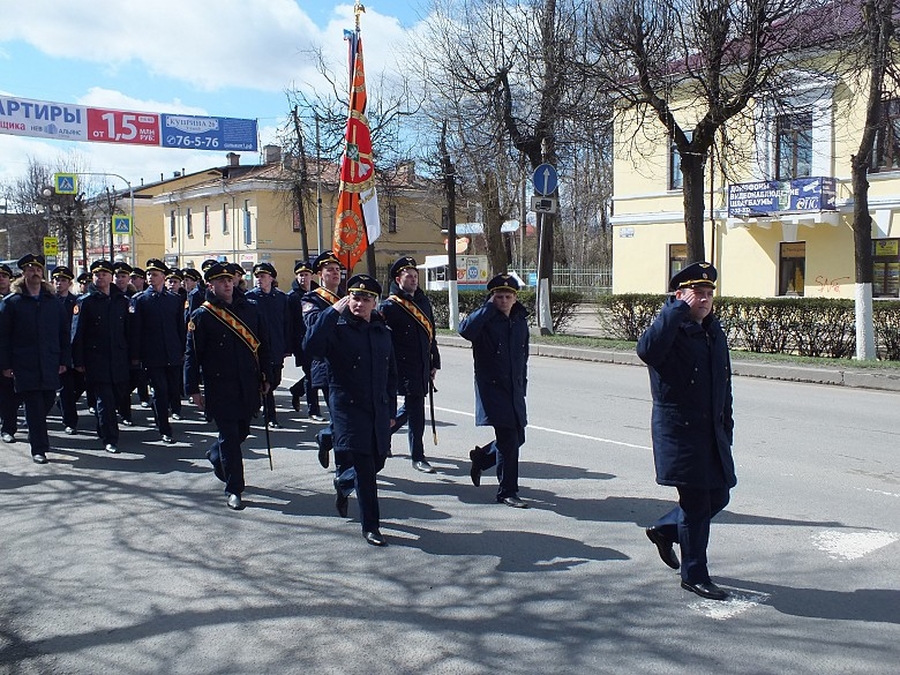 В Гатчине прошла первая репетиция парада Победы