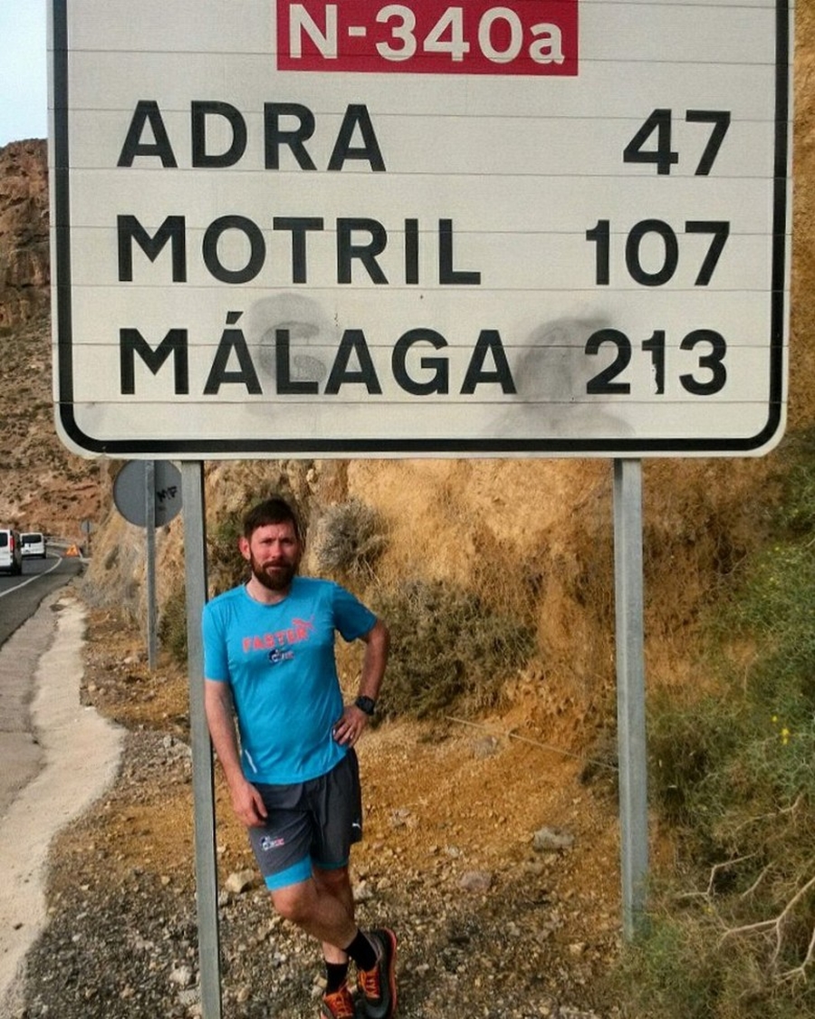 Житель Гатчины пробежал 700 километров по Пиренейскому полуострову