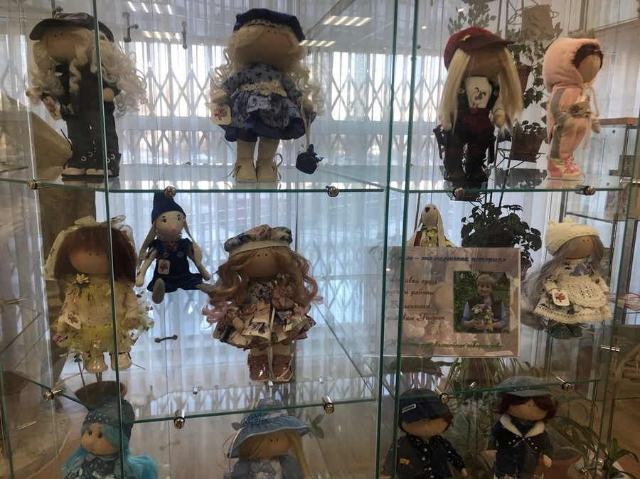 В Гатчине проходит выставка интерьерных кукол