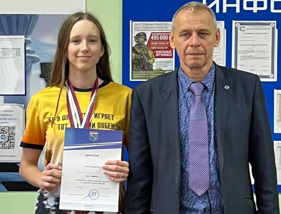 Шахматистка из Гатчины выиграла областной чемпионат