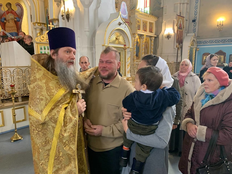 Московский гость в Гатчинской епархии