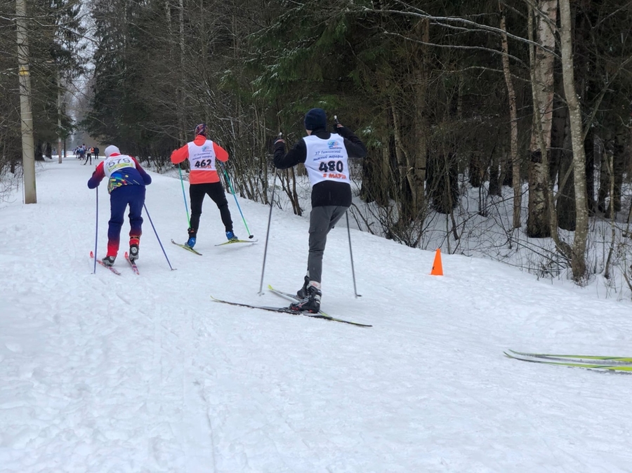 Зиму в Гатчине провожали лыжными гонками
