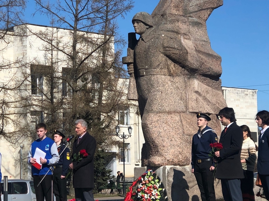 В Гатчине прошла акция в память о геноциде Советского народа в годы Великой Отечественной войны