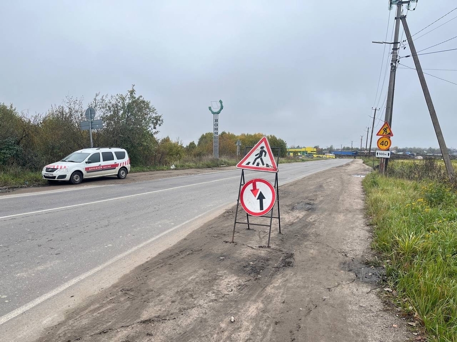 В Коммунаре дорожный ремонт