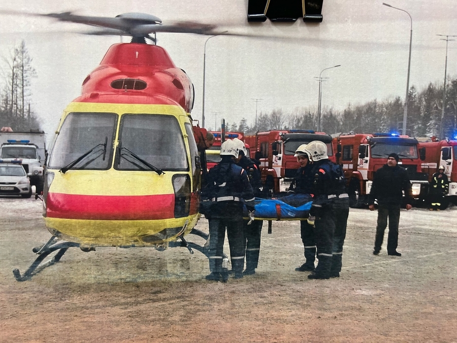 В Гатчине отпраздновали 375-летие пожарной охраны