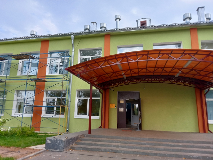 О ремонте в Лукашевской школе 