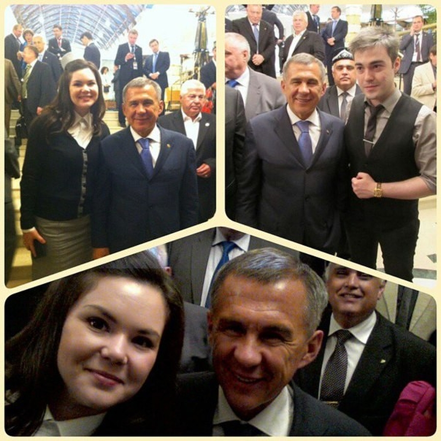Гатчинка Рената Байтемирова побывала на встрече с Президентом Татарстана