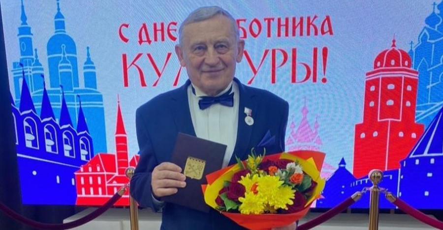 Выборгскому актёру вручён знак отличия «За вклад в развитие Ленинградской области»