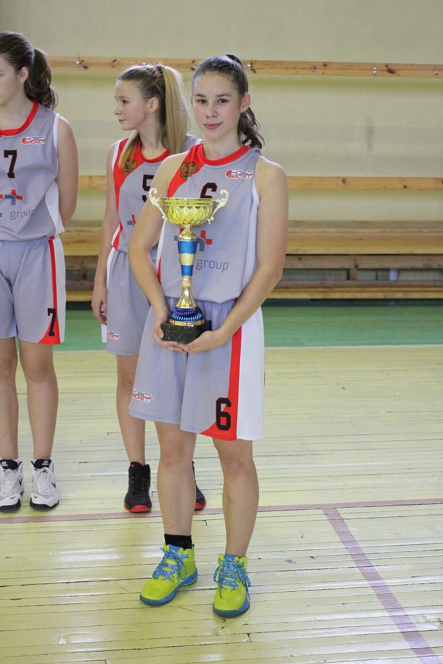 Гатчинские баскетболистки - победительницы Первенства Ленобласти