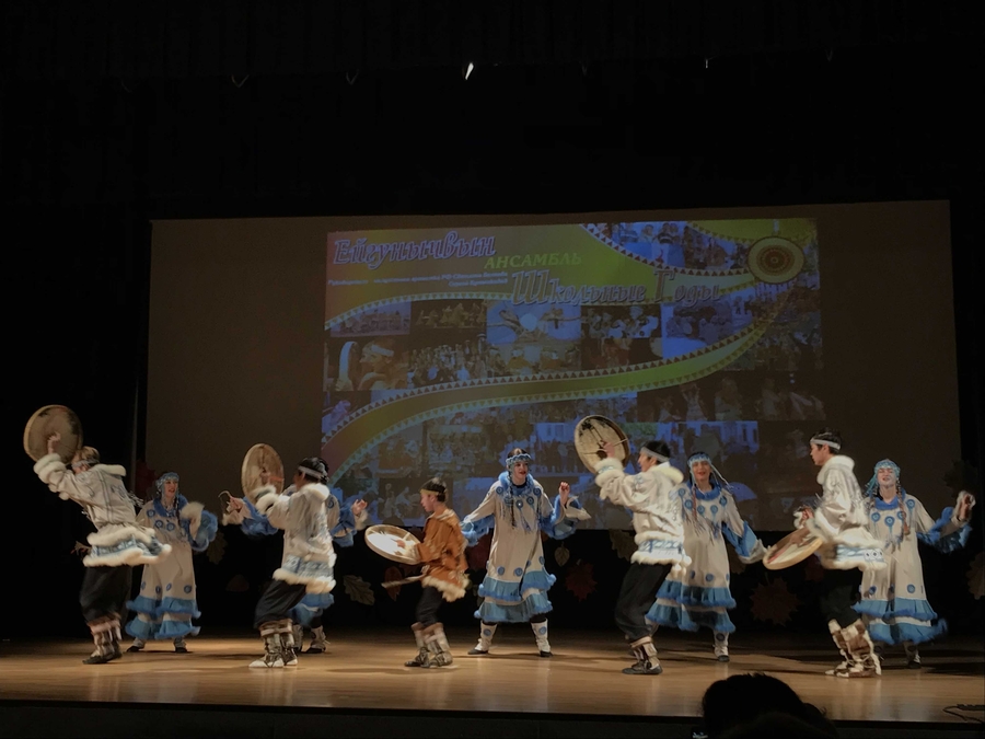  В Гатчинском районе выступили камчатские танцоры
