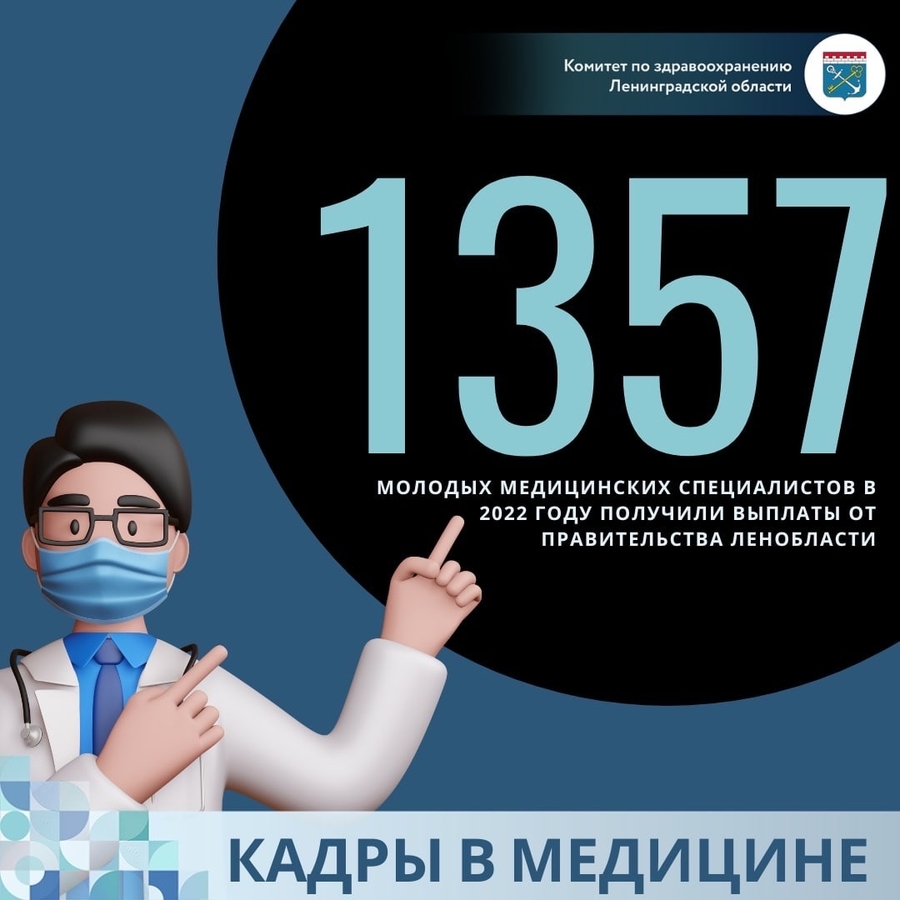 Ленинградская область поддерживает молодых врачей