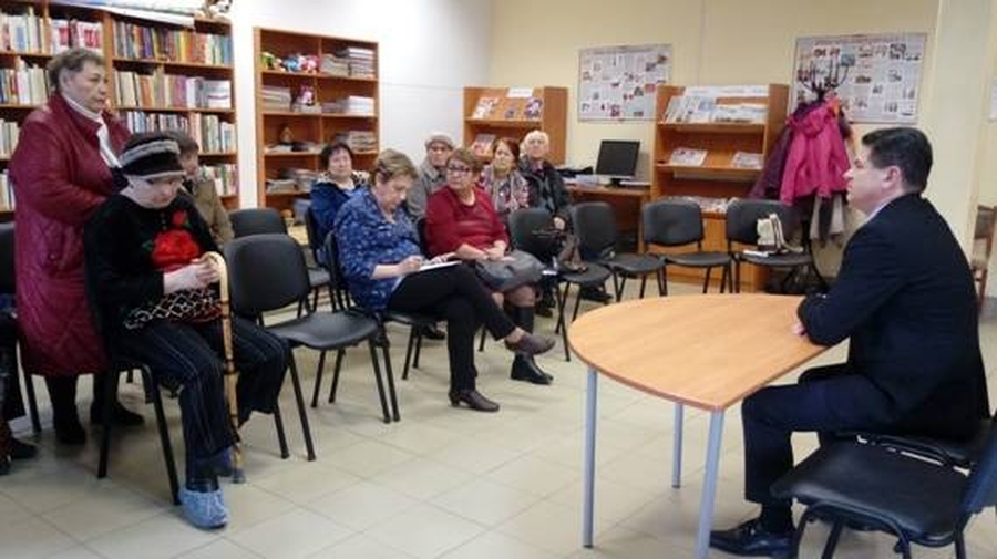 Руководство Гатчинской КМБ встретилось с жителями Пудомягского поселения