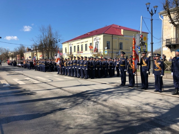 Торжественное прохождение войск Гатчинского гарнизона