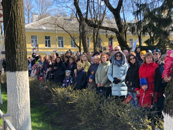 Торжественное прохождение войск Гатчинского гарнизона