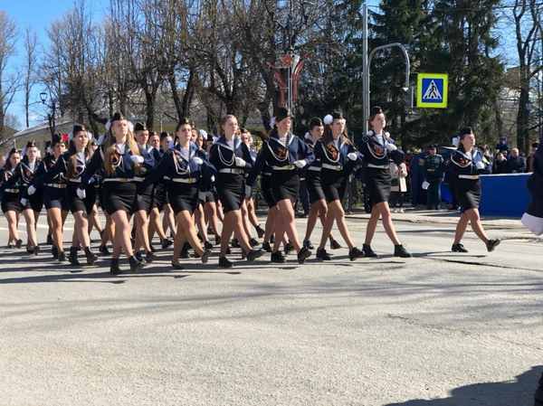 Торжественное прохождение войск Гатчинского гарнизона