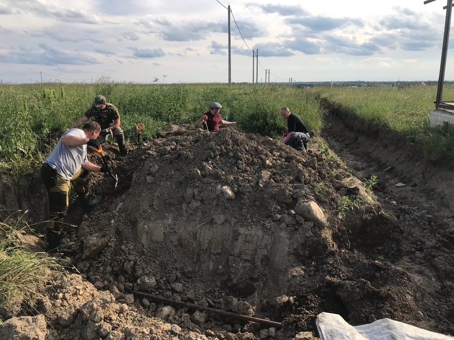 В Гатчинском районе найдены останки 5 солдат