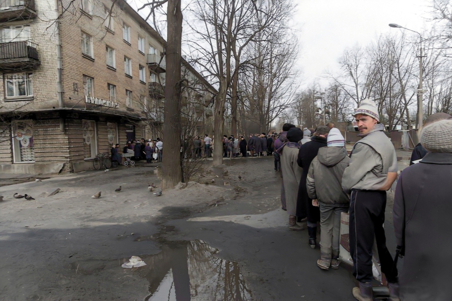 Гатчина. Колоризованное фото. Часть VI