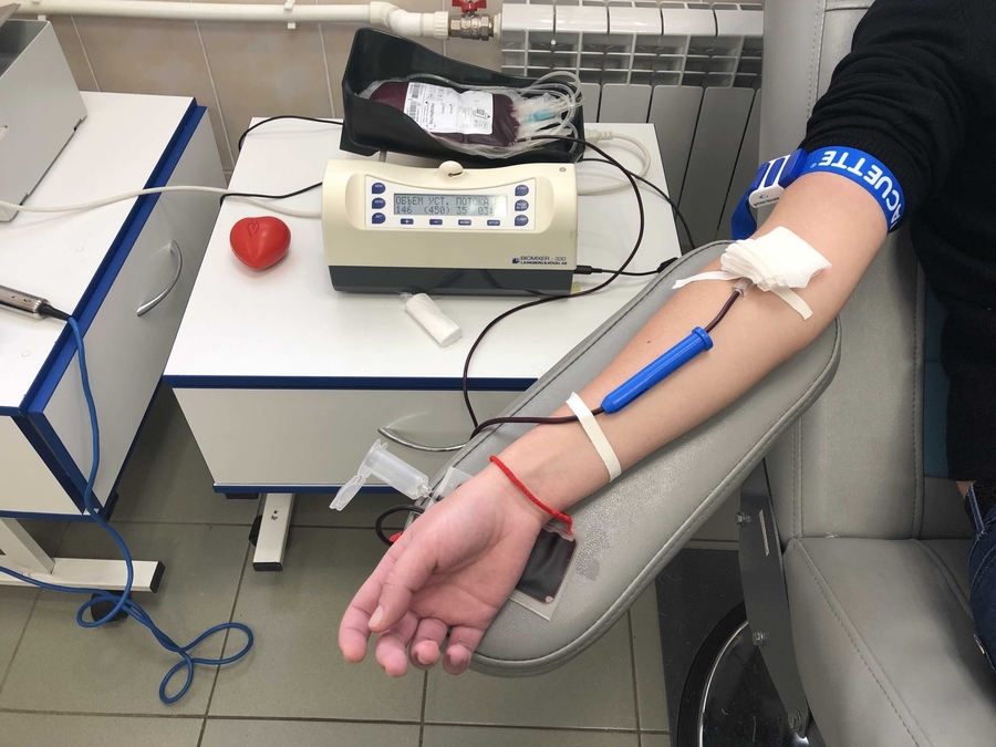 Гатчинских доноров приглашают сдать кровь