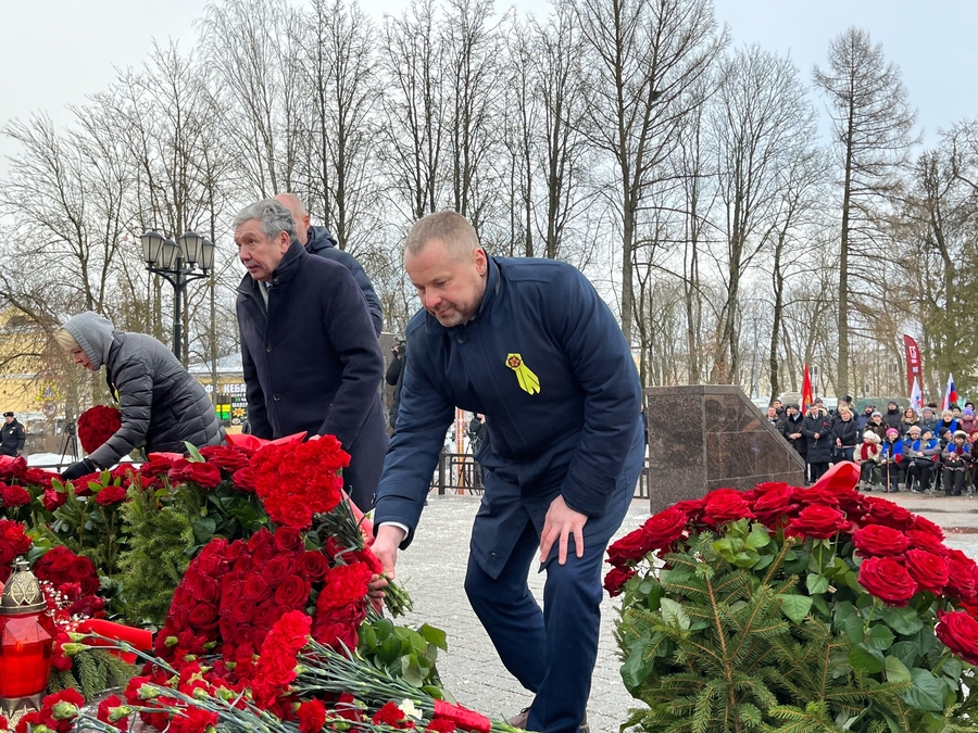 В Гатчине почтили память погибших блокадников