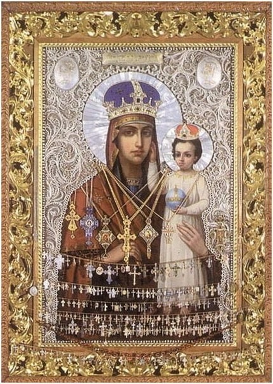 В Гатчинскую епархию прибыла чудотворная икона Богородицы