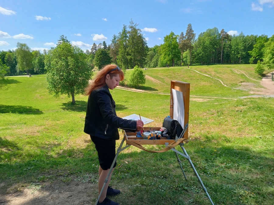 В Приоратском парке проходит арт-фестиваль 
