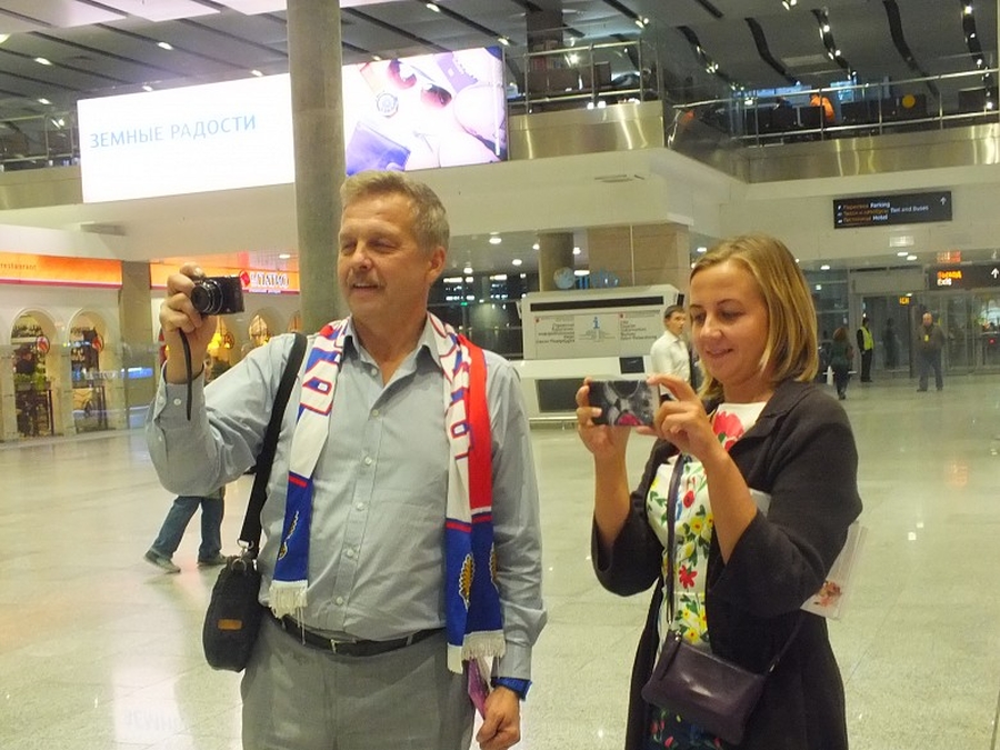 Гатчинцы встретили свою  гордость - Олимпийскую чемпионку Светлану Колесниченко
