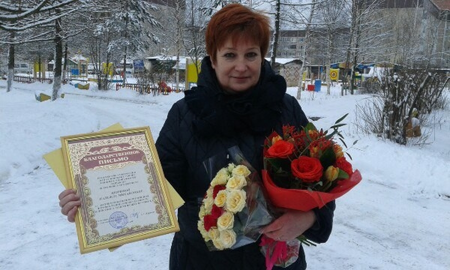 Гатчинка Надежда Шорина получила награду за спасение ребенка