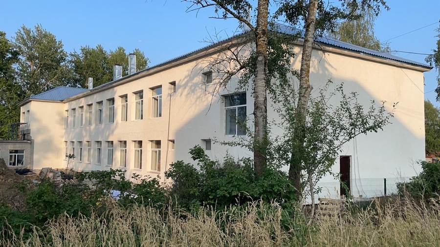 Ремонтные работы в Лукашевской школе продолжаются