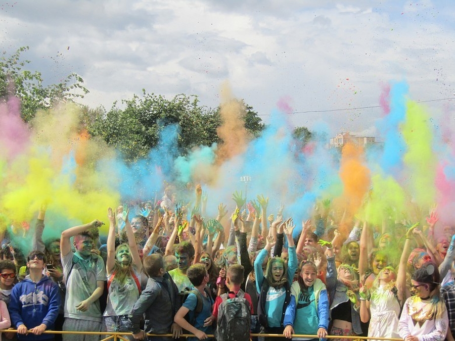 Гатчина присоединится к Всероссийскому фестивалю красок