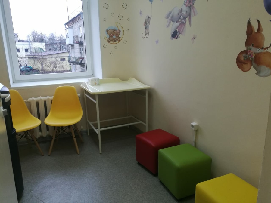 В Детской поликлинике  Гатчины  возобновила работу комната матери и ребенка 