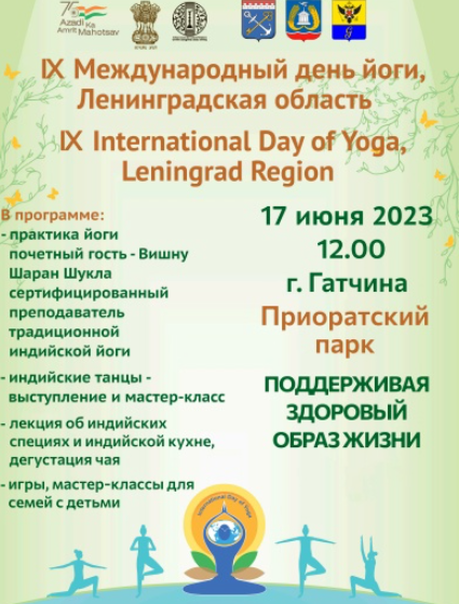 В Гатчине пройдет День йоги